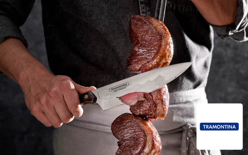 Tramontina Referenz Steak Bild, Professionelle Küche Bild