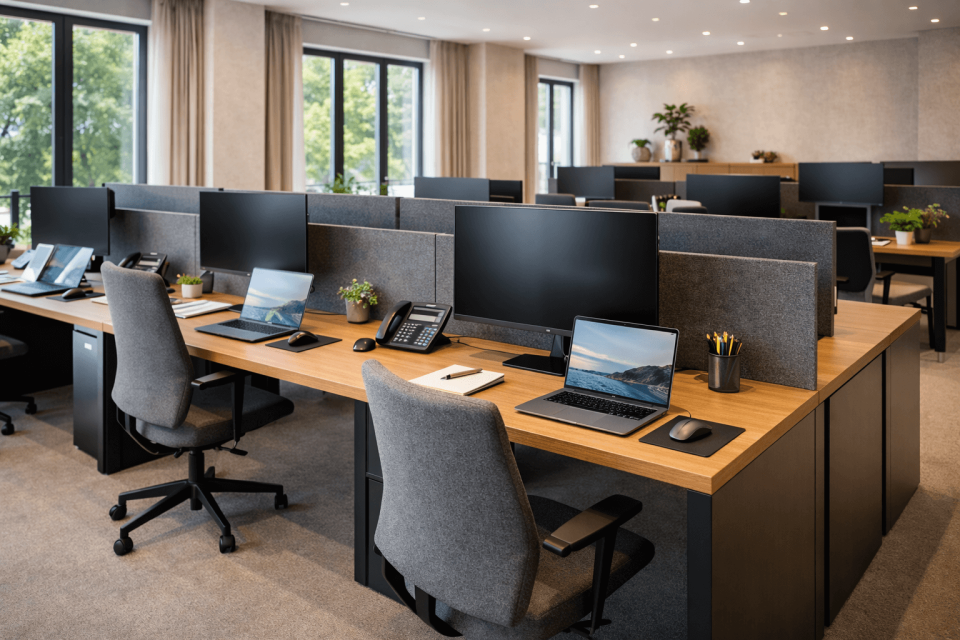 Unser moderner Computerraum in Bonn Bild